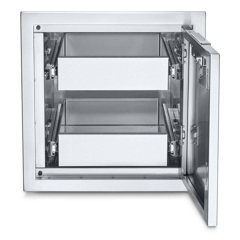 Crown Verity Infinite Series 21-Inch Enclosed Cabinet Storage W/ Double Storage Drawers - Small - IBISC-2D