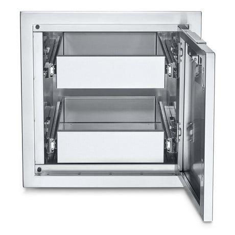 Crown Verity Infinite Series 21-Inch Enclosed Cabinet Storage W/ Double Storage Drawers - Small - IBISC-2D