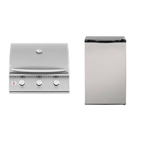 Summerset Sizzler 26-Inch Propane Outdoor Kitchen Package w/ Refrigerator - SIZ26-LP-SSRFR-PROMO (1)