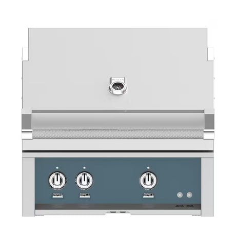 Hestan 30-Inch Built-In Natural Gas Grill W/ Rotisserie - Pacific Fog - GABR30-NG-GG (1)