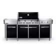 Weber Summit Grill Center Propane Gas Grill With Rotisserie, Sear Burner & Side Burner - Black - 291101