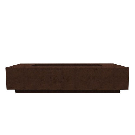 Lakeview Cascata Bay 72 Narrow 72-Inch Propane Gas Rectangular Fire Pit Table - Cafe - SCPH-457-1LP