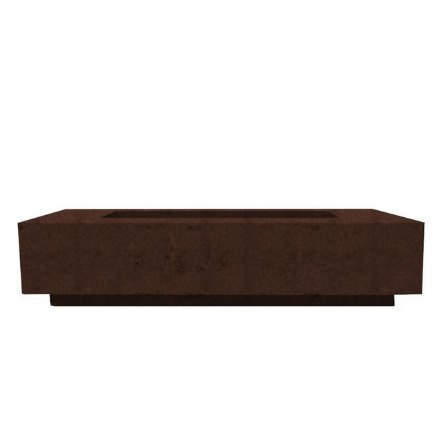 Lakeview Cascata Bay 72 Narrow 72-Inch Propane Gas Rectangular Fire Pit Table - Cafe - SCPH-457-1LP