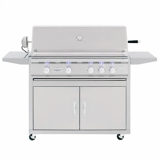 Summerset TRL 38-Inch 4-Burner Natural Gas Grill With Rotisserie - TRL38-NG