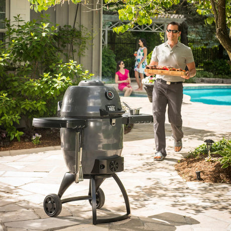 Broil King Keg 5000 Steel Charcoal Kamado Grill - Gray - 911470