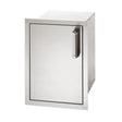 Fire Magic Select 14-Inch Left-Hinged Enclosed Cabinet Storage With Drawers - 33820-SL