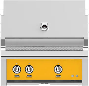 Hestan 30-Inch Built-In Propane Gas Grill W/ Rotisserie - Sol - GABR30-LP-YW