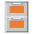 Aspire By Hestan 16-Inch Double Storage Drawers - Citra - AEDR16-OR