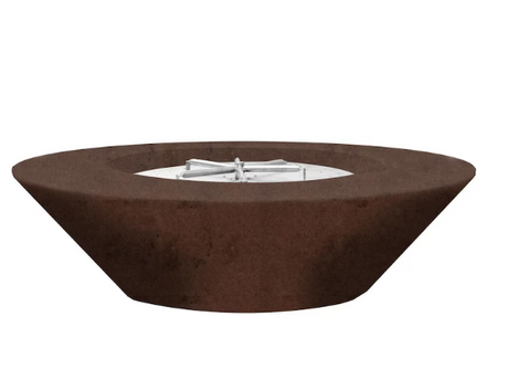 Lakeview Ironwood 60 60-Inch Propane Gas Round Fire Bowl - Cafe - SCPH-458-1LP