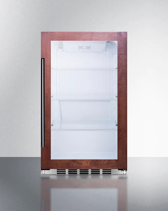 Summit Commercial 19-Inch 3.1 Cu. Ft. Shallow Depth Outdoor Rated Beverage Cooler - Stainless Steel Cabinet / Custom Panel Ready - SPR489OSCSSPNR-9f28-4331-bf10-2a003da1ed69_540x