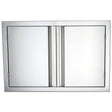 RCS Valiant Series 33-Inch Stainless Steel Double Access Door - VDD1