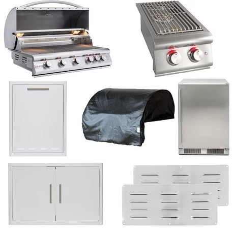 lol (1Blaze Premium LTE 8-Piece 40-Inch Natural Gas Outdoor Kitchen Package - BLZ-5LTE2-NG-8PC-SC
