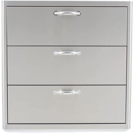 Blaze 30-Inch Stainless Steel Triple Access Drawer - BLZ-30W-3DRW