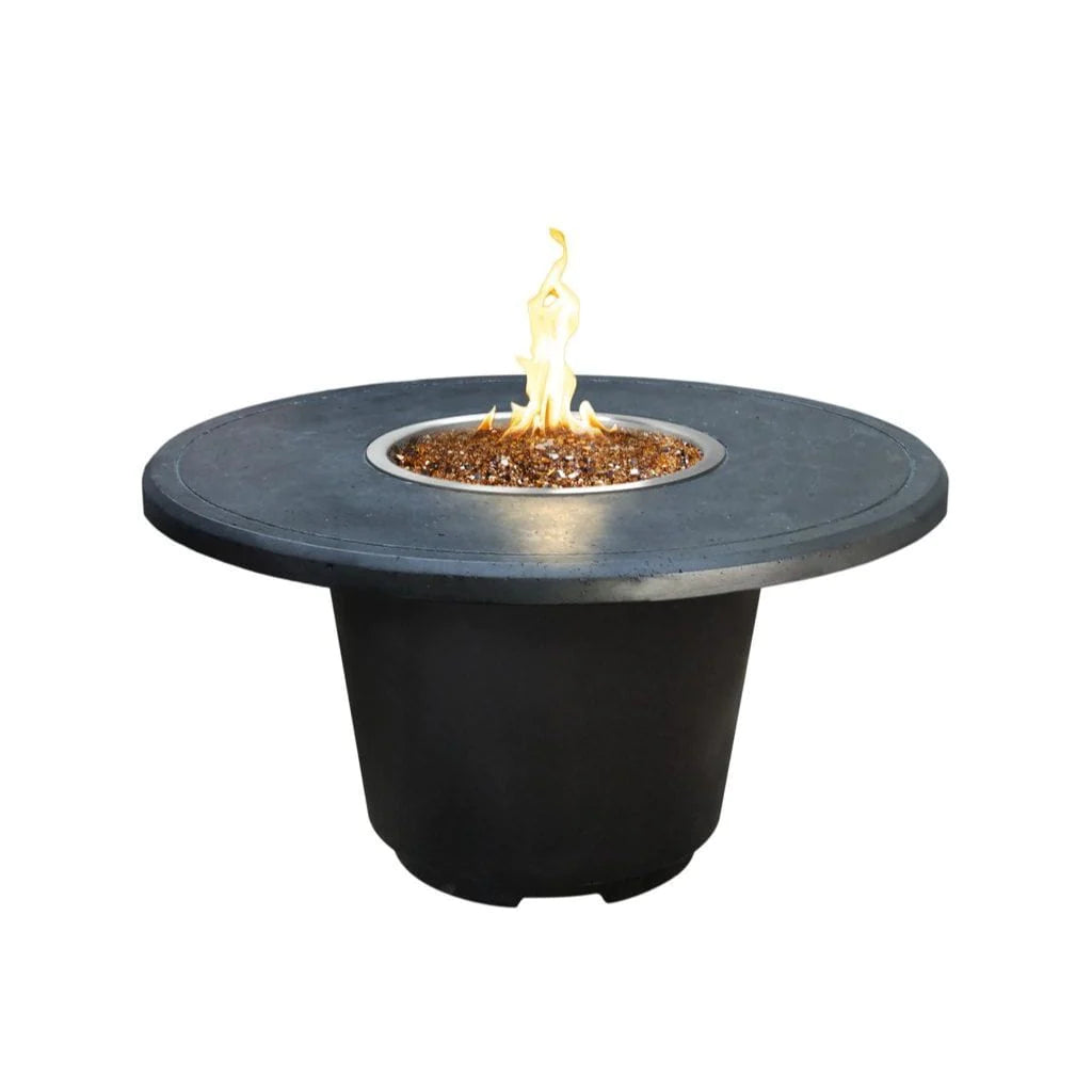 American Fyre Designs 645-BA-11-H2NC 48" Cosmopolitan Round Gas Firetable