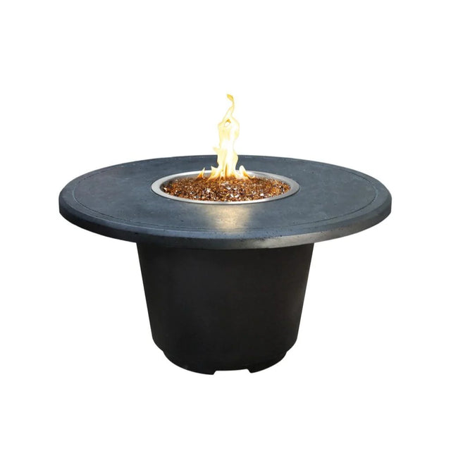 American Fyre Designs 645-BA-11-H2NC 48" Cosmopolitan Round Gas Firetable