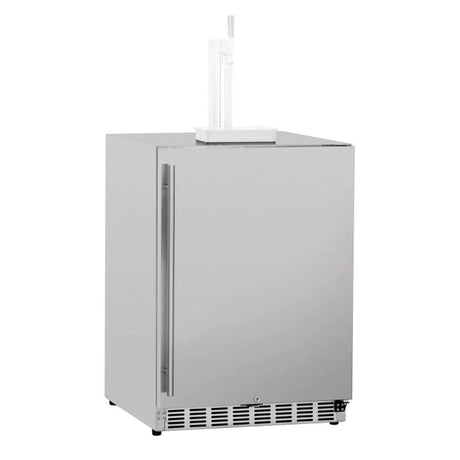 American Made Grills 6.6c Deluxe Outdoor Rated Kegerator - No Tap - AMG-RFR-24DK