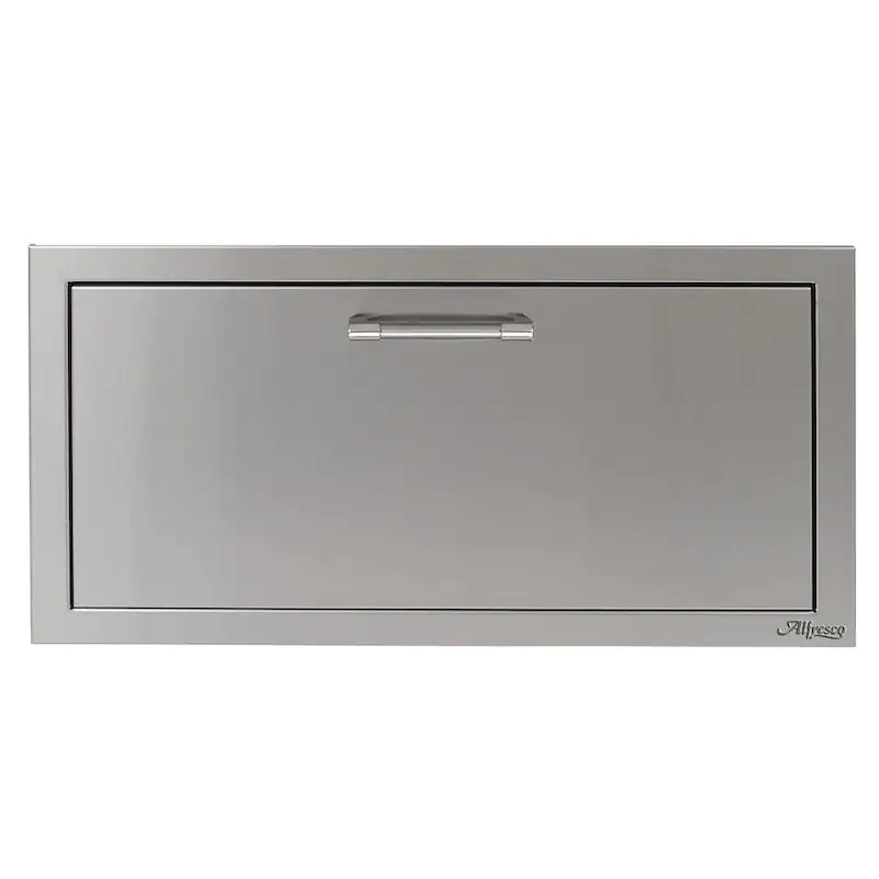 Alfresco 30-Inch VersaPower Stainless Steel Soft-Close Single Drawer - AXE-30DR-SC